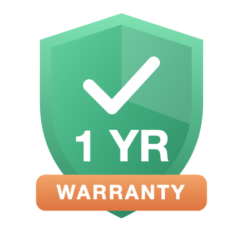 1 Year Warranty