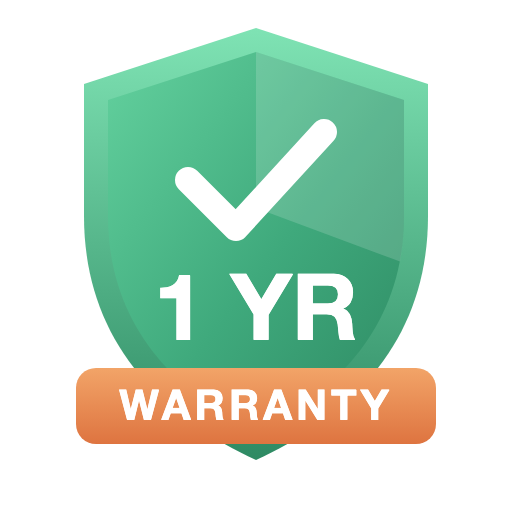 1 Year Warranty